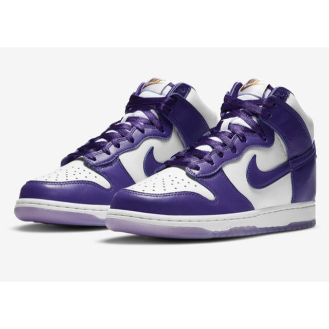 NIKE(ナイキ)のNIKE DUNK HIGH WMNS VARSITY PURPLE レディースの靴/シューズ(スニーカー)の商品写真