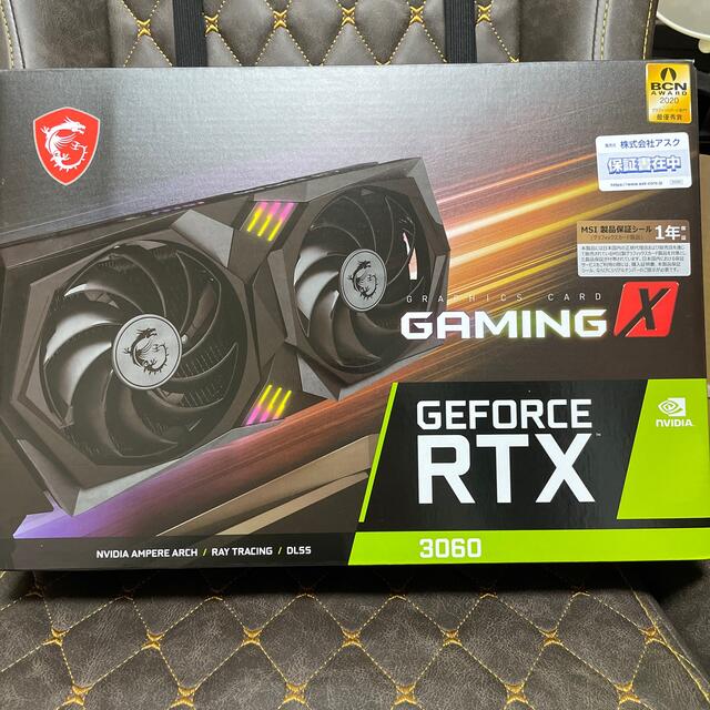 MSI GeForce RTX3060 GAMING X 12G 未使用品