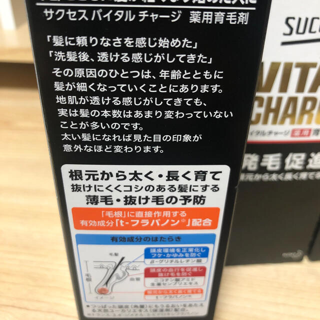 花王(カオウ)のサクセス　バイタルチャージ コスメ/美容のヘアケア/スタイリング(スカルプケア)の商品写真