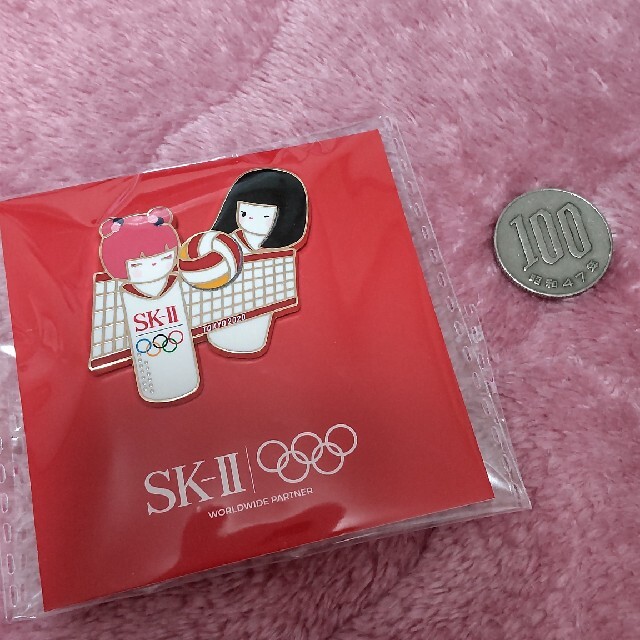 SK-II(エスケーツー)のSK-II エスケーツー  ピンバッジ オリンピック 五輪 エンタメ/ホビーのコレクション(ノベルティグッズ)の商品写真