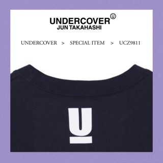 アンダーカバー(UNDERCOVER)の希少サイズ5 新品 アンダーカバー ロゴ tシャツ パーカー スニーカー 新作(Tシャツ/カットソー(半袖/袖なし))