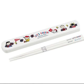 スヌーピー(SNOOPY)のスヌーピー  箸　箸箱セット 19.5cm  新品(弁当用品)