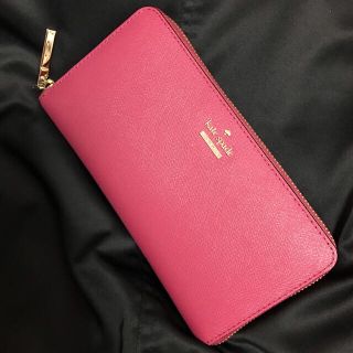 ケイトスペードニューヨーク(kate spade new york)の【kate spade  new york】長財布ワインレッド マゼンタ ピンク(財布)