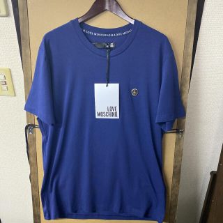 モスキーノ(MOSCHINO)の【新品】LOVE MOSCHINO ビッグサイズ ワンポイントTシャツ XXL(Tシャツ/カットソー(半袖/袖なし))