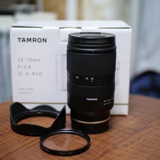 タムロン(TAMRON)の【美品】TAMRON 28-75mm F/2.8 Di III RXD SONY(レンズ(ズーム))