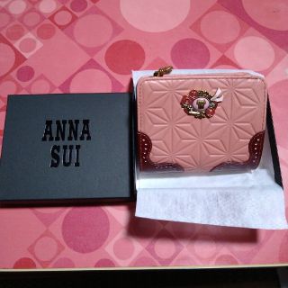 anna sui 鬼滅の刃　コラボ　竈門禰豆子　二つ折り財布　ピンク　未使用