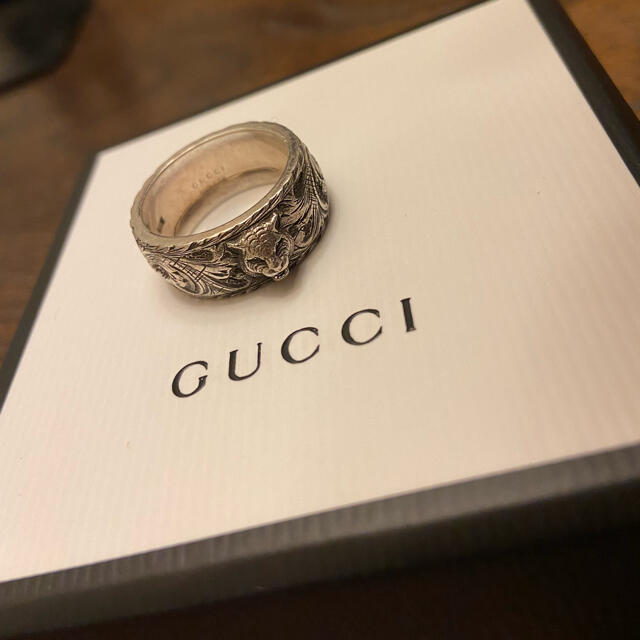 値引中!Gucci キャットヘッド シルバー リング enot.in.ua