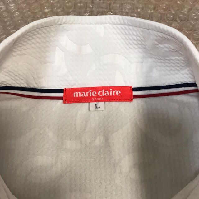 Marie Claire(マリクレール)のみんもも様専用marieclaireロゴ刺繍ゴルフスポーツジャケットL〜LL スポーツ/アウトドアのゴルフ(ウエア)の商品写真