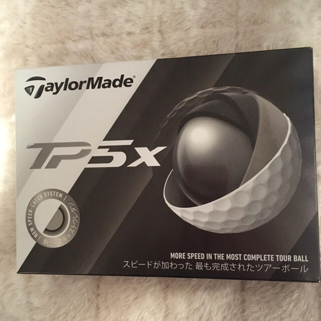【新品、未使用】テーラーメイド　ゴルフボール　TP5x 12球入り
