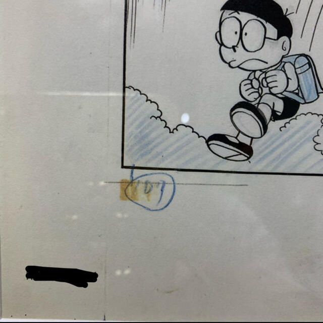 ドラえもん のび太のおばあちゃん複製原画 35*25cm ドラえもん のび太のおばあちゃん複製原画 35*25cm