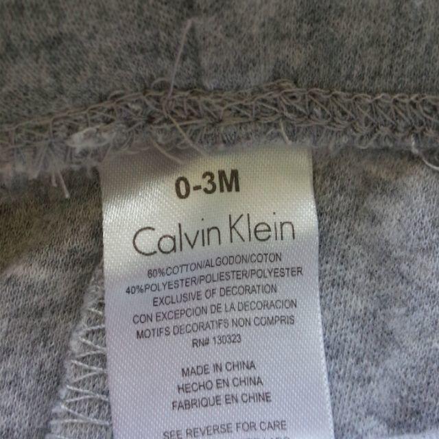 Calvin Klein(カルバンクライン)のカルバンクライン　新生児　セット Calvin Klein キッズ/ベビー/マタニティのベビー服(~85cm)(ロンパース)の商品写真