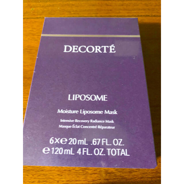 COSME DECORTE(コスメデコルテ)のコスメデコルテモイスチュアリポソームマスク6枚入　ヴィセリップアンドチークセット コスメ/美容のスキンケア/基礎化粧品(パック/フェイスマスク)の商品写真