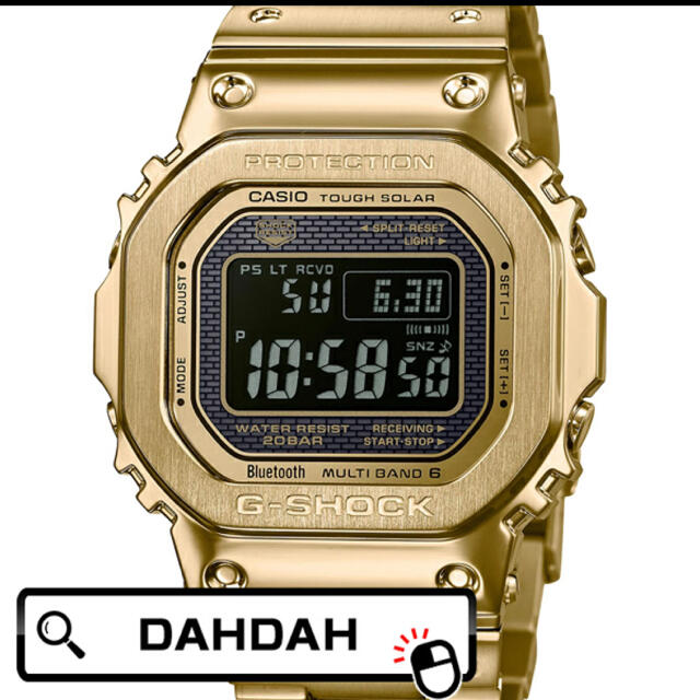 【週末値引】フルメタル GMW-B5000GD-9JF G-SHOCKパワーセービング機能