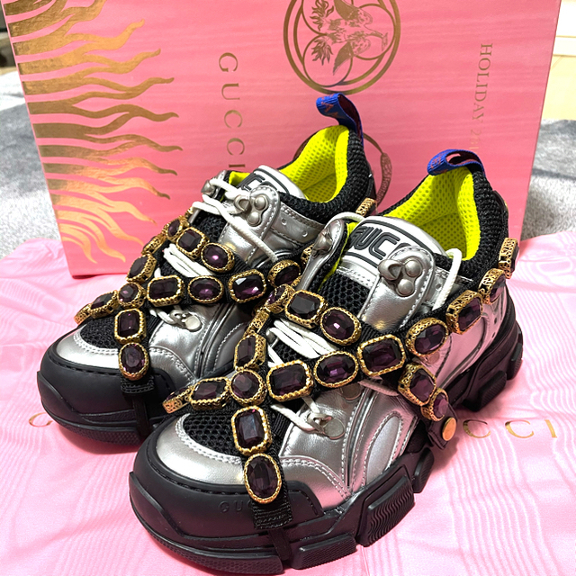 誠実 - Gucci GUCCI フラッシュトレック スニーカー GUCCI スニーカー