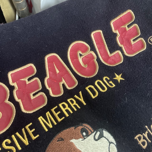 Supreme(シュプリーム)の激レア！90’s EAST BOY BOB BEAGLE ビンテージ　スタジャン メンズのジャケット/アウター(スタジャン)の商品写真