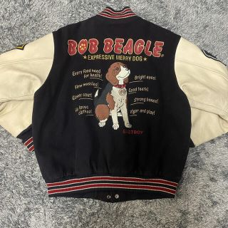 シュプリーム(Supreme)の激レア！90’s EAST BOY BOB BEAGLE ビンテージ　スタジャン(スタジャン)