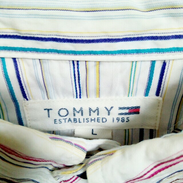 TOMMY(トミー)の90s TOMMY トミーヒルフィガー　長袖シャツ　チェック柄 メンズのトップス(シャツ)の商品写真