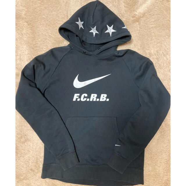 ナイキ　FCRBコラボ　パーカー　スウェット　FOOTBALL CLUB 黒　L