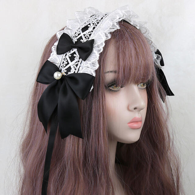 ロリータ ヘッドドレス ヘッドアクセサリー ゴスロリ メイドさんの通販 By りぉ S Shop ラクマ ロリータ ヘッドドレス ヘッドアクセサリー ゴスロリ メイドさんの通販 By りぉ S Shop ラクマ