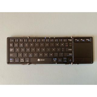 iClever折り畳みキーボード Bluetooth(PC周辺機器)