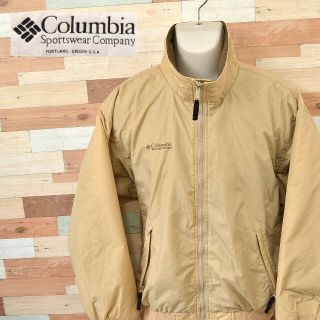 コロンビア(Columbia)の【Columbia】 美品 コロンビア ナイロン ライトブラウンジャケット S(ブルゾン)