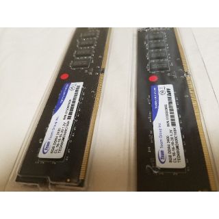 8GB×2 メモリ DDR4 2400 16GBセットTeam Group