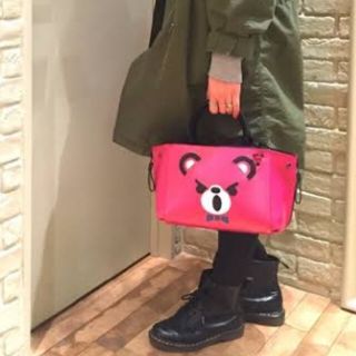 ヒステリックグラマー(HYSTERIC GLAMOUR)の★弘様専用★ヒステリックグラマー ハンドバッグ バッグ ベア ファックベア(ハンドバッグ)