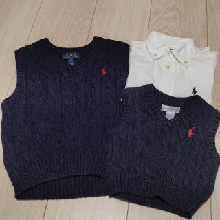 ポロラルフローレン(POLO RALPH LAUREN)の【新品有】ラルフローレン ベスト 2枚セット(ニット)