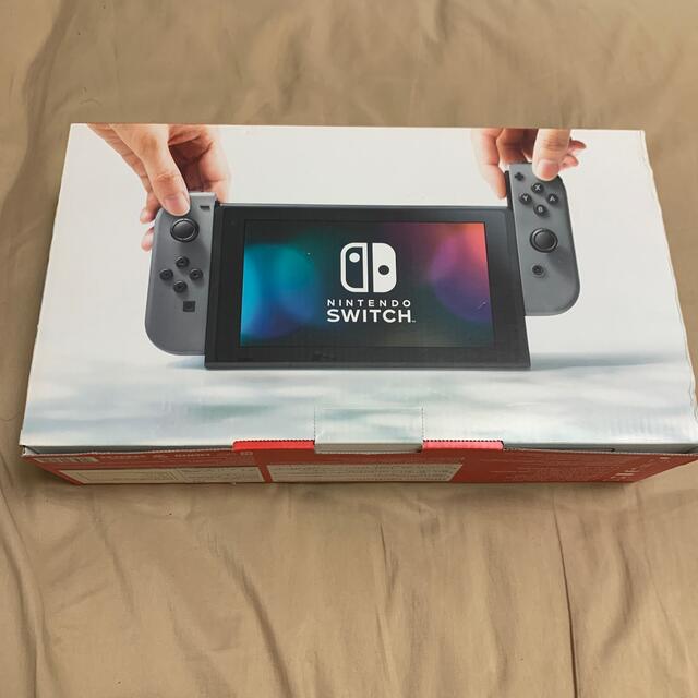 Nintendo Switch グレー (ダウンロードソフト5種付き) www