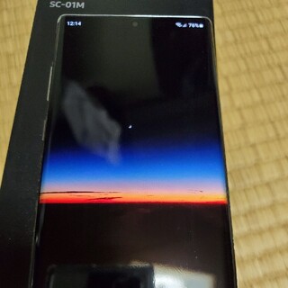サムスン(SAMSUNG)の【送料無料】美品 GALAXY Note 10+ SC-01M (スマートフォン本体)