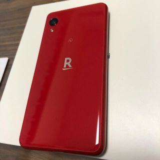 ラクテン(Rakuten)のRakuten mini Red(スマートフォン本体)