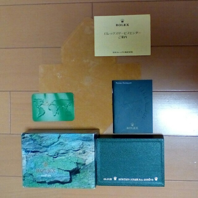 ROLEX - ROLEX ロレックス 時計ケース 木箱(空箱)『本物』の ROLEX - ROLEX ロレックス 時計ケース 木箱(空箱)『本物』の