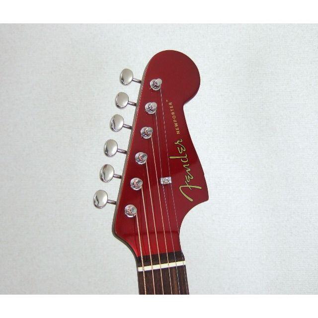 Fender(フェンダー)のFender Newporter Player Candy Apple Red 楽器のギター(アコースティックギター)の商品写真