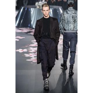 Dior Homme ディオール オム 2019AW キムジョーンズ期 カーゴパンツ ネイビー 933C124A4530 サイズ44 良好  35932 正規品