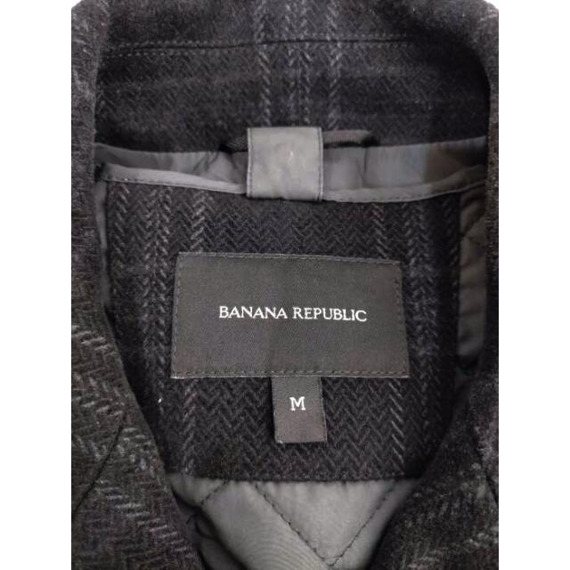 Banana Republic(バナナリパブリック)のBANANA REPUBLIC（バナナリパブリック） チェック柄 ピーコート メンズのジャケット/アウター(ピーコート)の商品写真