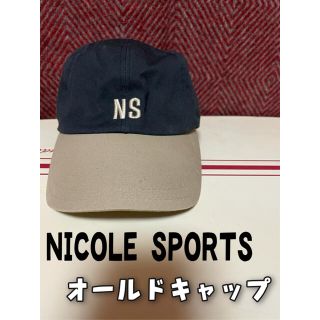 ニコル(NICOLE)のNICOLE SPORTS オールドキャップ サイズM(キャップ)