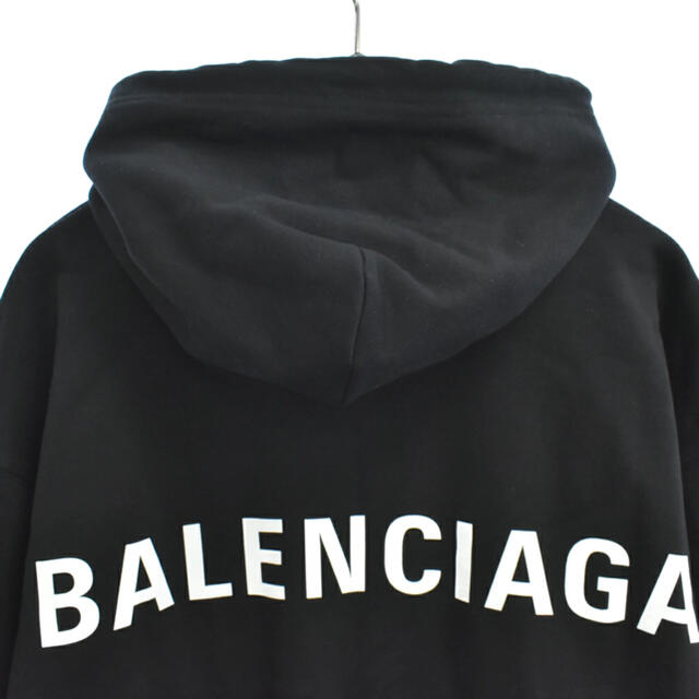 定番人気! BALENCIAGA Balenciaga プル PARIS TNVD9 ブラック プル