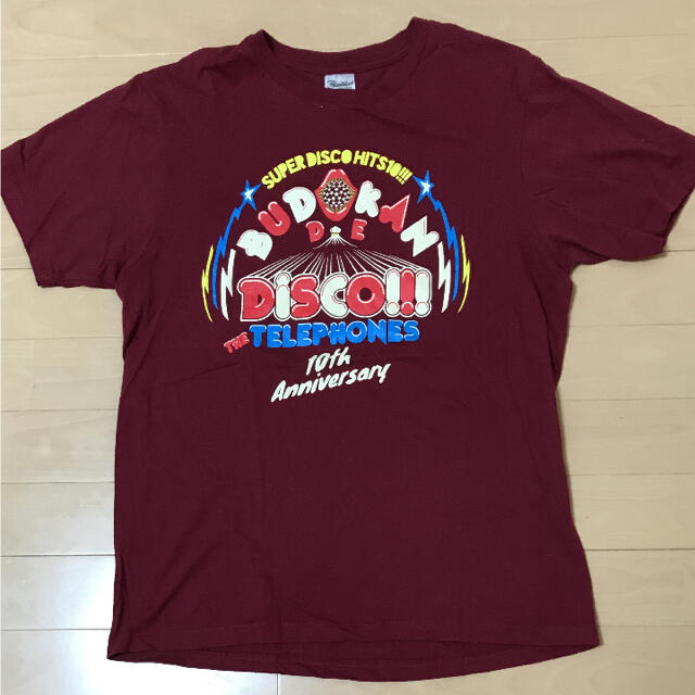 【the telephones】テレフォンズ 10周年記念 Tシャツ Mサイズ エンタメ/ホビーのタレントグッズ(ミュージシャン)の商品写真