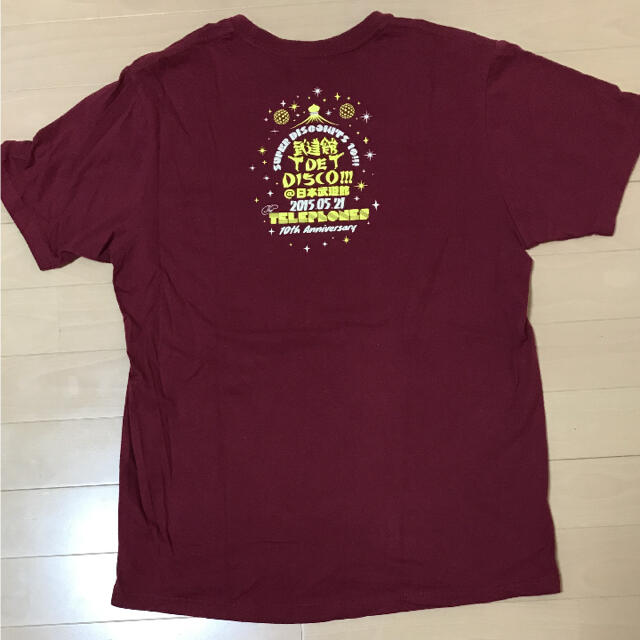 【the telephones】テレフォンズ 10周年記念 Tシャツ Mサイズ エンタメ/ホビーのタレントグッズ(ミュージシャン)の商品写真