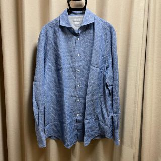 ブルネロクチネリ(BRUNELLO CUCINELLI)のブルネロクチネリ 麻リネン 長袖シャツ メンズ(シャツ)