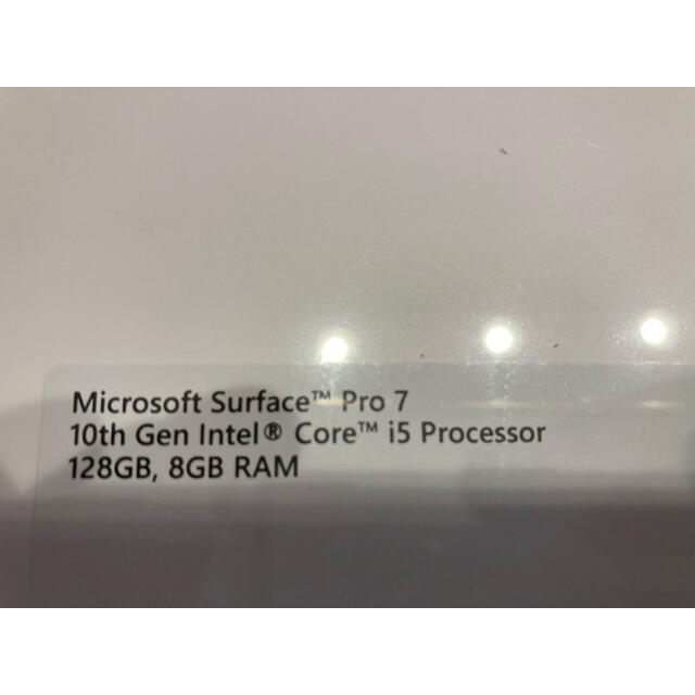 Microsoft(マイクロソフト)のMicrosoft Surface Pro7 VDV-00014 プラチナ スマホ/家電/カメラのPC/タブレット(タブレット)の商品写真