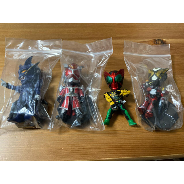 仮面ライダー 一番くじ ワールドコレクタブル フィギュア4体セットの