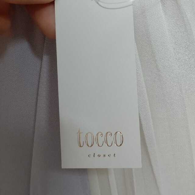 tocco(トッコ)の新品トッコクローゼット ラッフルシフォンスカート♡ レディースのスカート(ひざ丈スカート)の商品写真