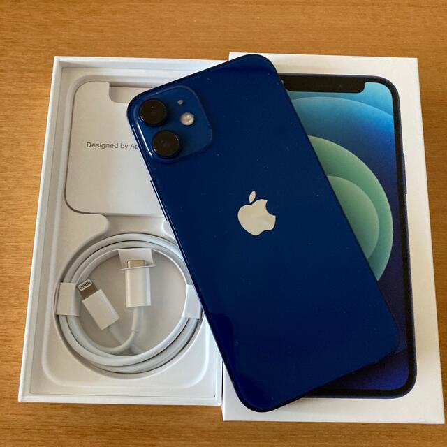 春のコレクション iPhone - iPhone12mini 64GB ブルー ケース&ガラス ...