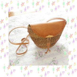 チチカカ(titicaca)の9月5日までお取り置き♡チチカカ かごバッグ ショルダー♡(かごバッグ/ストローバッグ)