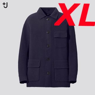 ユニクロ(UNIQLO)のダブルフェイスオーバーサイズワークジャケット　ユニクロ　ジルサンダー(ブルゾン)