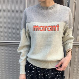 イザベルマラン(Isabel Marant)の新品未使用　イザベルマランエトワール　KEDY ロゴニットセーター　36(ニット/セーター)