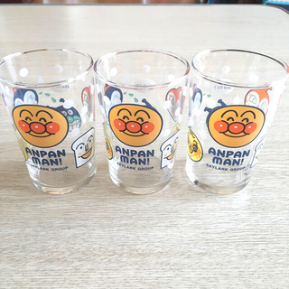 アンパンマン(アンパンマン)のアンパンマン グラス3個セット(グラス/カップ)