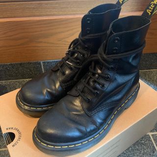 ドクターマーチン(Dr.Martens)のドクターマーチン　8ホール　38 ブラック(ブーツ)