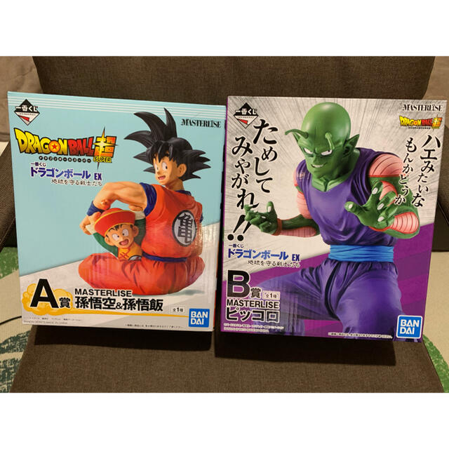 ドラゴンボール 1番くじ A賞 孫悟空 & 孫悟飯 B賞 ピッコロ フィギュア